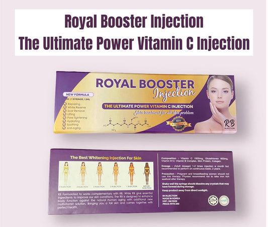 ROYAL BOOSTER Best seller depuis 2014 (pas besoins d’infirmière) *PRÉ-COMMANDE*