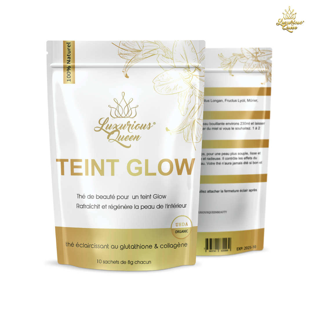 Glow Tea Infusion I Rituel Beauté Peau Douce & Éclat Naturel (Infusion Bien-Être)