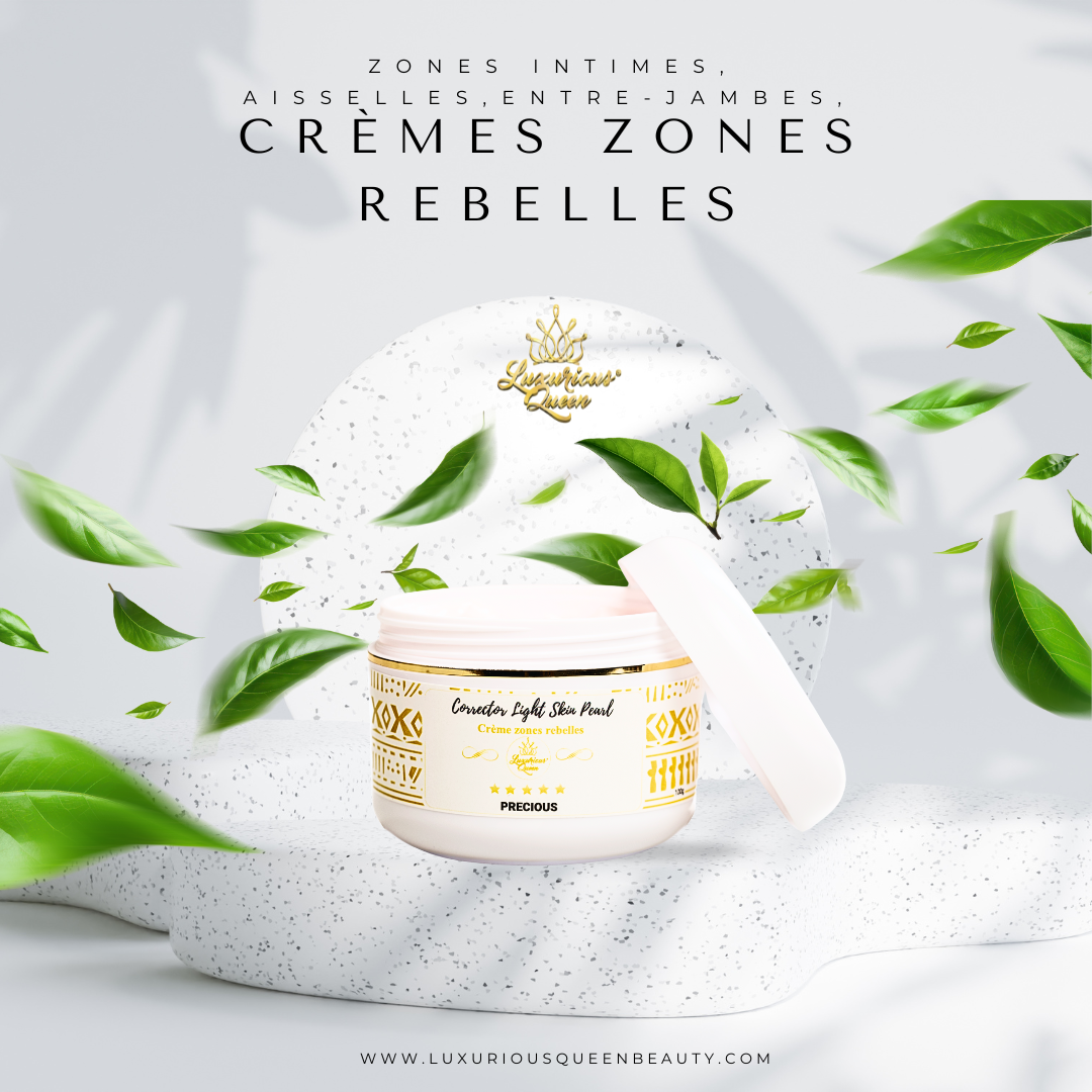Crème Correctrice Zones Rebelles – Aisselles, Entre-Jambes & Zones Intimes