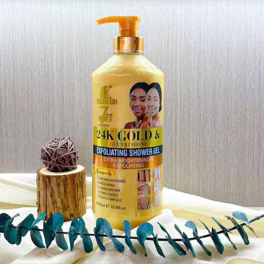 GEL DOUCHE EXFOLIANT 24K GOLD & GLUTATHIONE 1000 ml