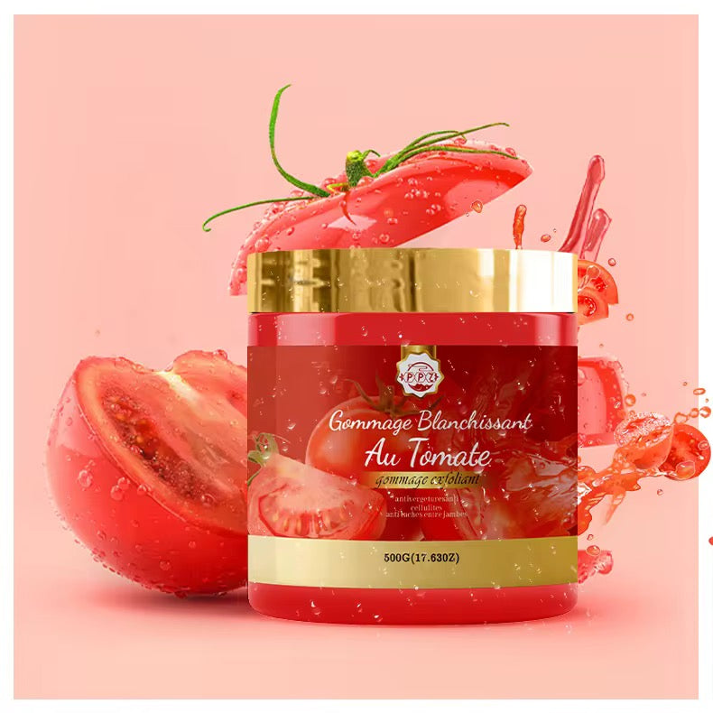 ✨ Gommage Éclat à la Tomate & Niacinamide – Exfolie, Lisse & Ravive le Teint 500 ml✨