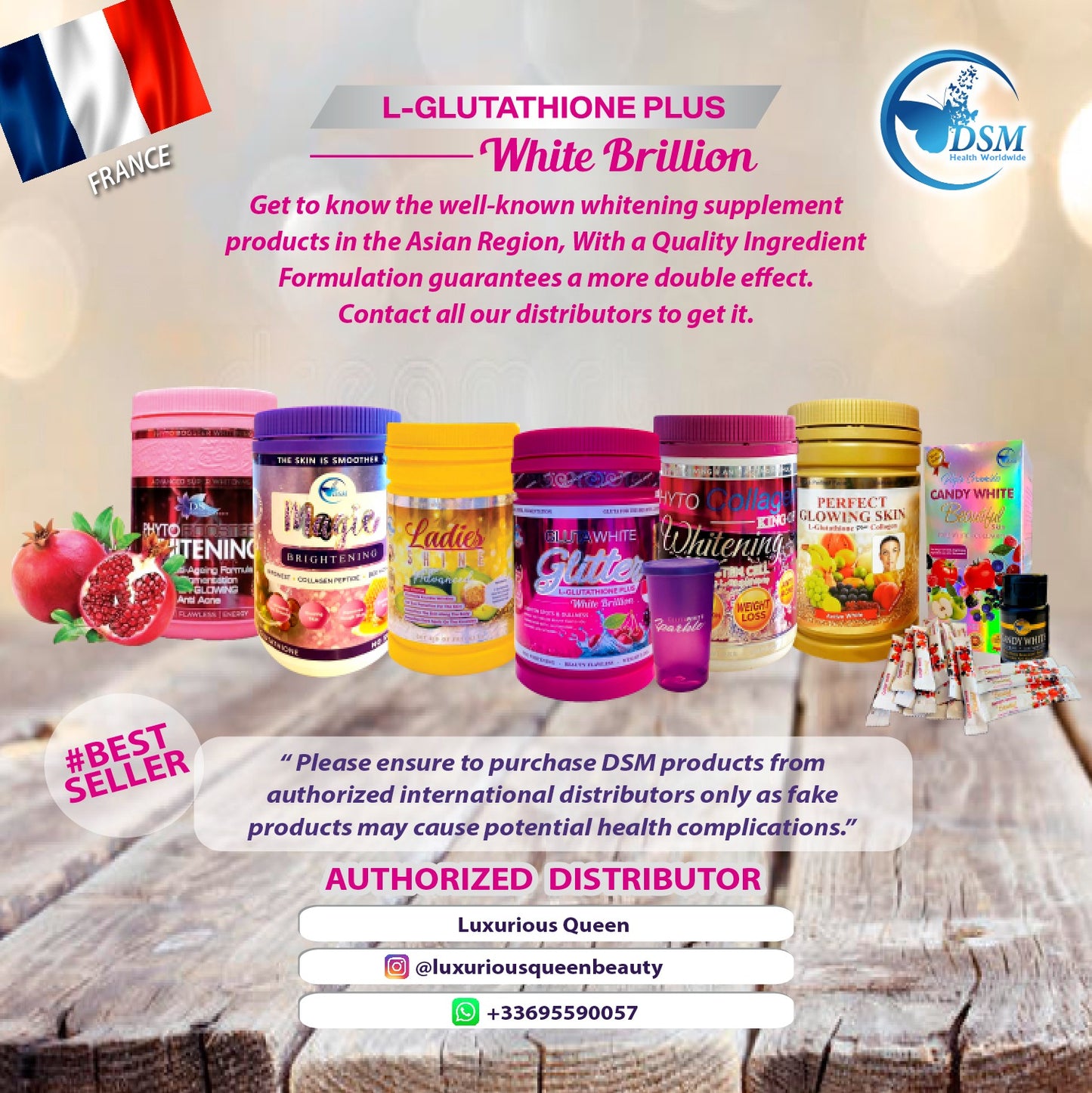PHYTO GLUTA WHITE GLITTER (concentré)