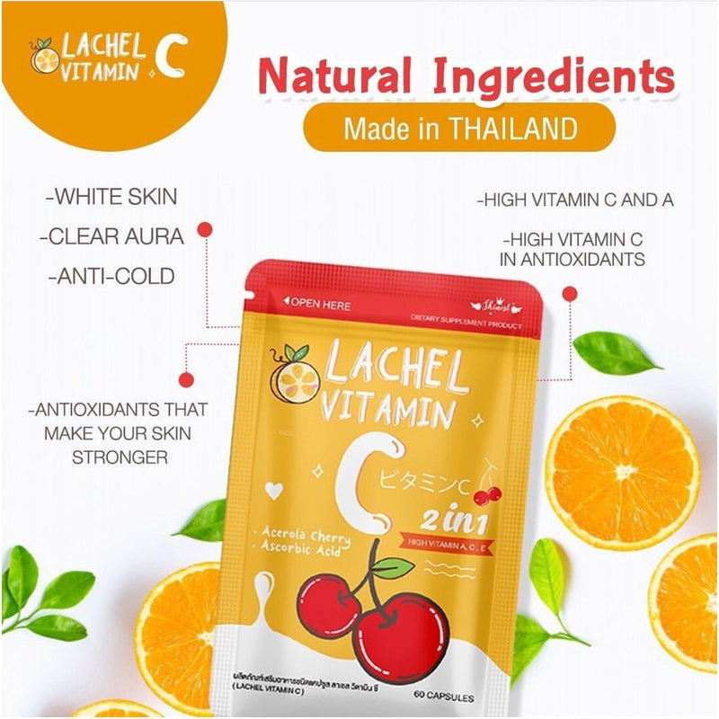 Lachel: Vitamin C capsules 1000mg