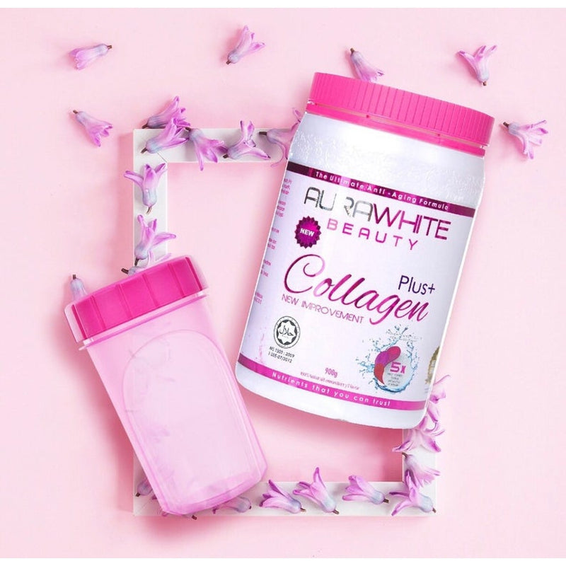 Aurawhite Collagen/Glutathione poudre  luxurious-queen.fr
