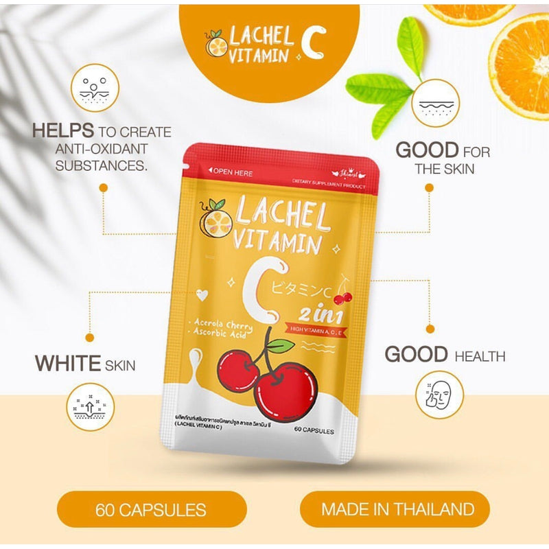 Lachel: Vitamin C capsules 1000mg