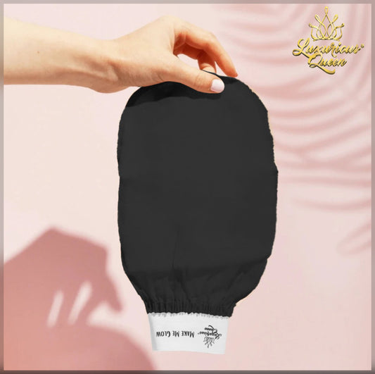 MAKE ME GLOW: Turkish Real Silk Exfoliating Glove