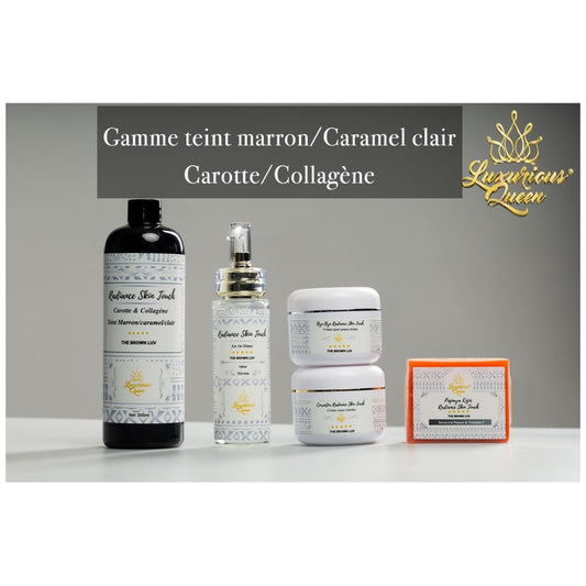 RADIANCE SKIN TOUCH: Gamme teint marron à teint clair