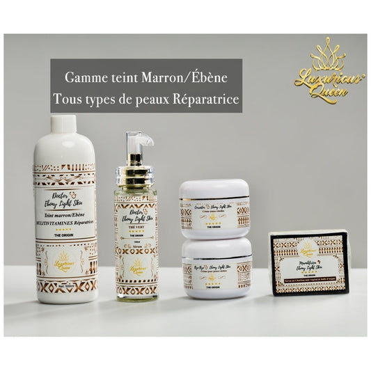 DOCTOR EBONY: Gamme réparatrice teint marron/ébène