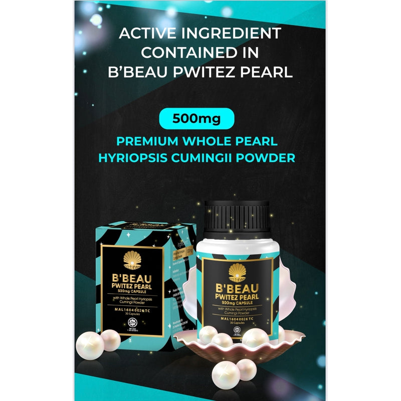 B’Beau pwitez pearl Inhibiteur de mélanine et protection solaire by satin Skinz