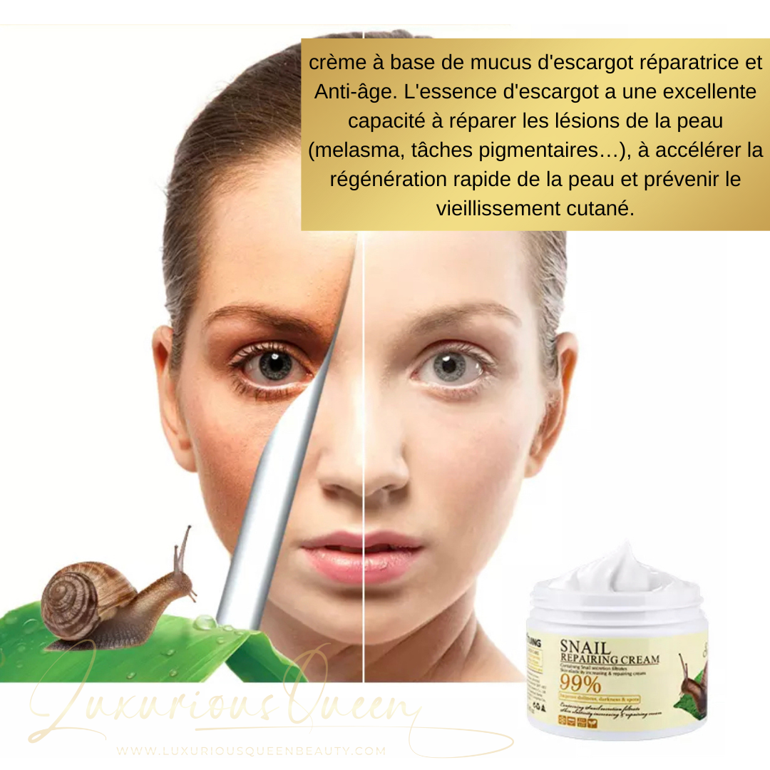 Snail slime repair cream