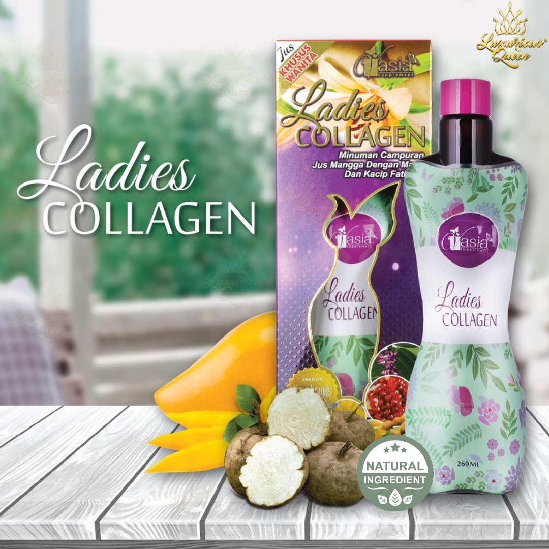 Ladies collagen (sirop équilibre hormonal: fertilité, yoni et seins)