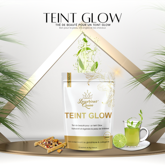 Glow Tea Infusion I Rituel Beauté Peau Douce & Éclat Naturel (Infusion Bien-Être)