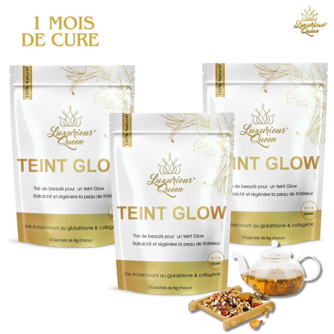 Complexion Glow: Brightening and rejuvenating herbal tea