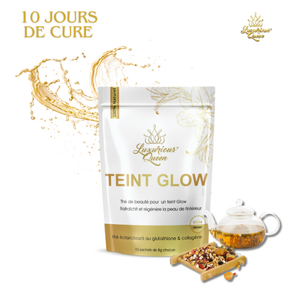 Complexion Glow: Brightening and rejuvenating herbal tea