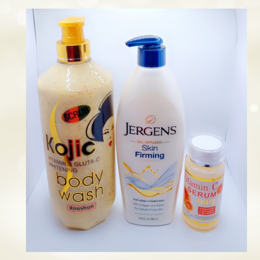 Kit beauté 3 en 1 – Éclat, Fermeté & Hydratation
