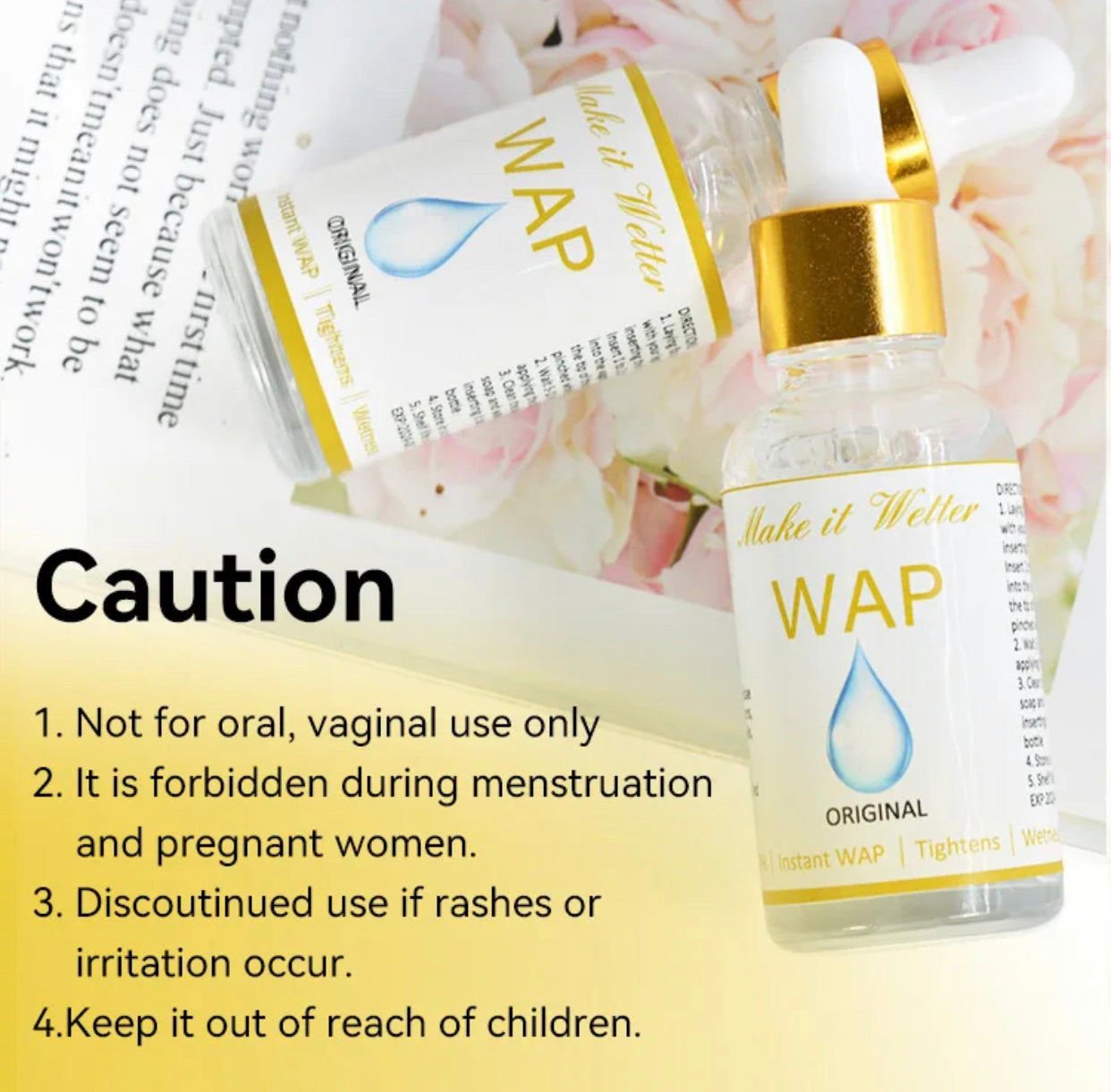 WAP: Lubrifiant féminin naturel