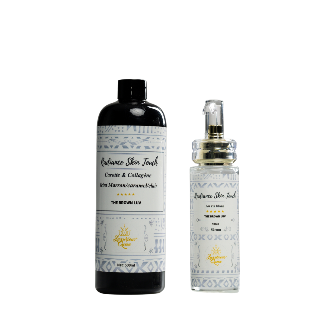 Radiance Skin Touch Duo: brown/light complexion cream+serum