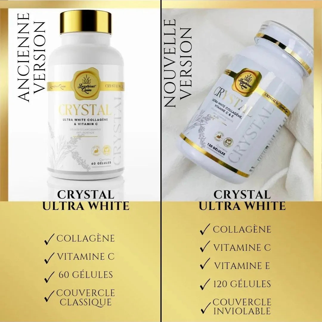 Crystal ultra white collagen vit C & E 2400mg