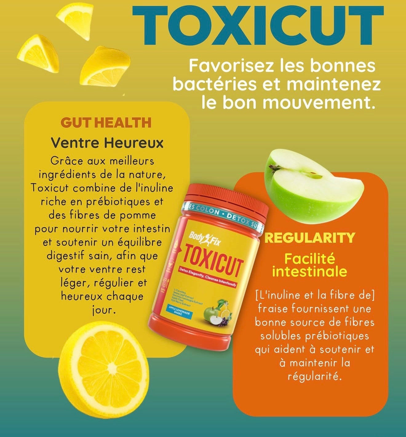 BodyFix TOXICUT by Satin Skinz: la boisson détox qui aide à nettoyer tout le corps avec élégance