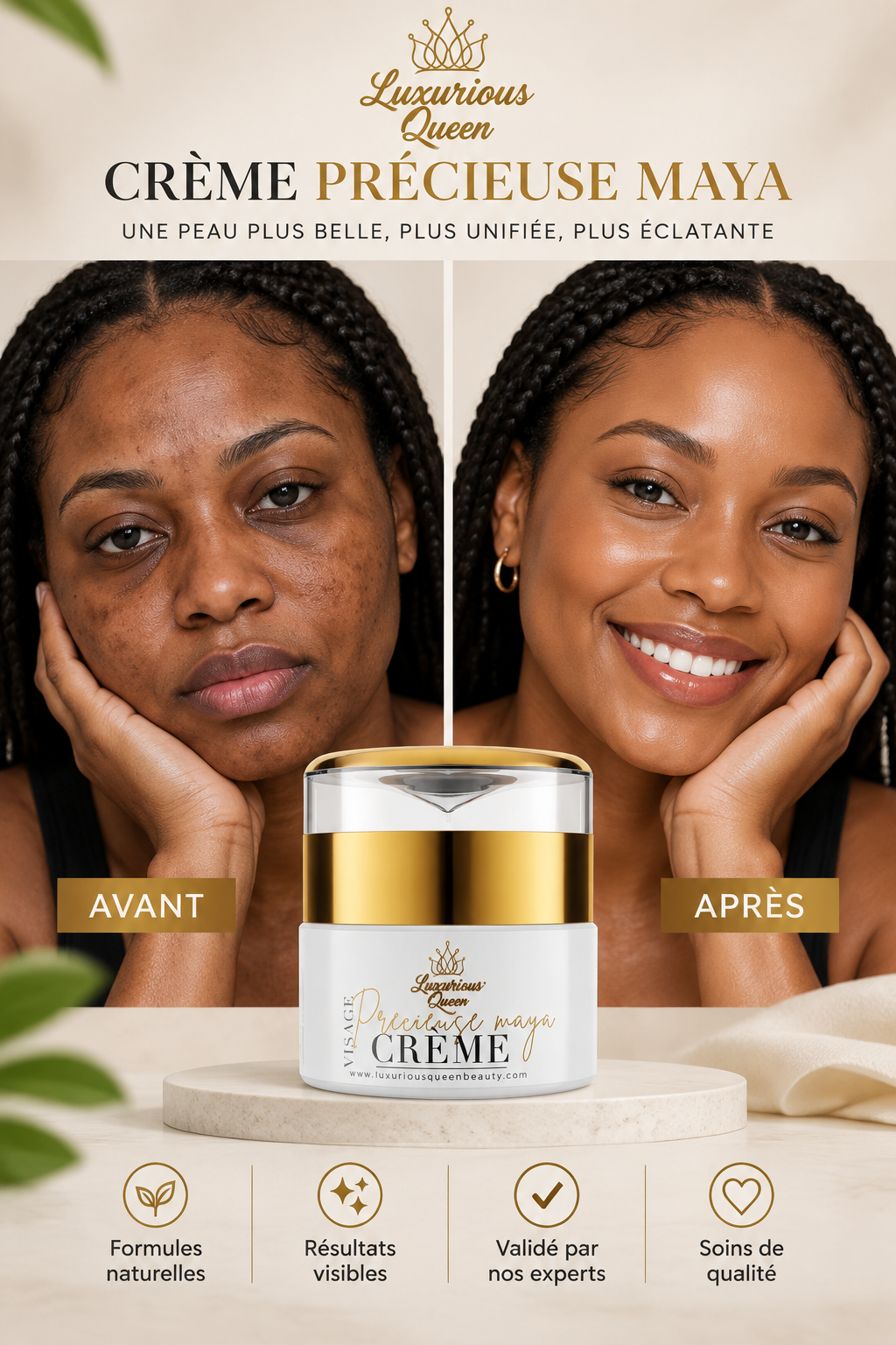 Crème visage PRECIEUSE MAYA
