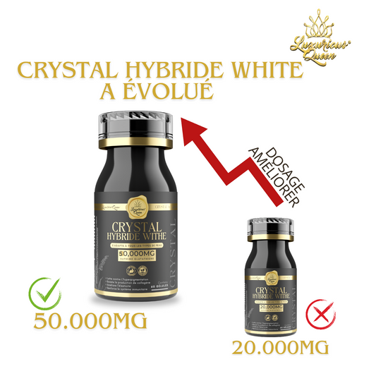 WHITE HYBRID CRYSTAL
