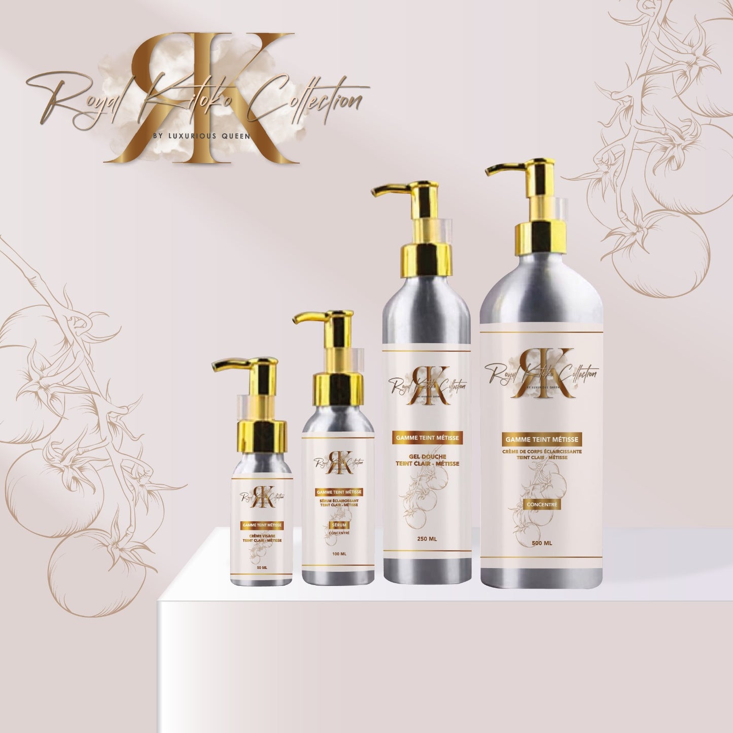 ROYAL KITOKO COLLECTION: Gamme teint metisse FORTE