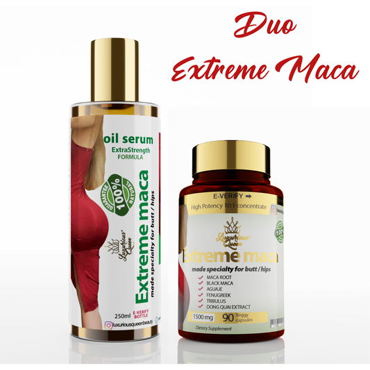 EXTREME MACA DUO huiles et gélules