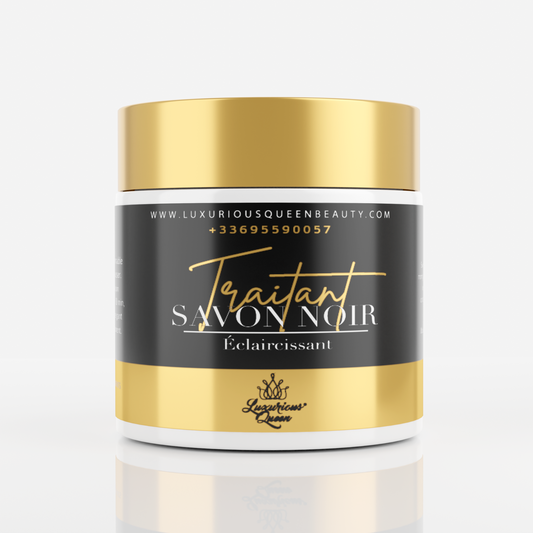 Savon noir traitant teint clair/métisse